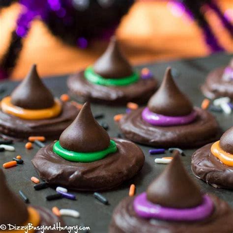 Witch hat cookies: A festive and easy treat for Halloween parties